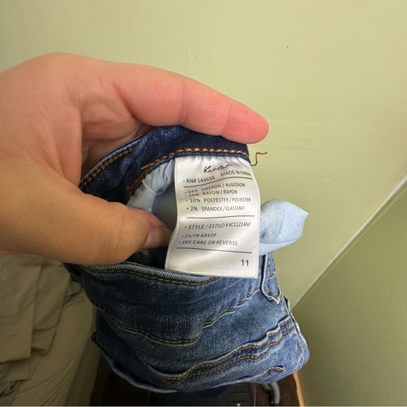 KanCan Denim Estilo Stretch Skinny Jeans Junior’s KC11214M Mid-Rise Size 11 - Picture 7 of 11